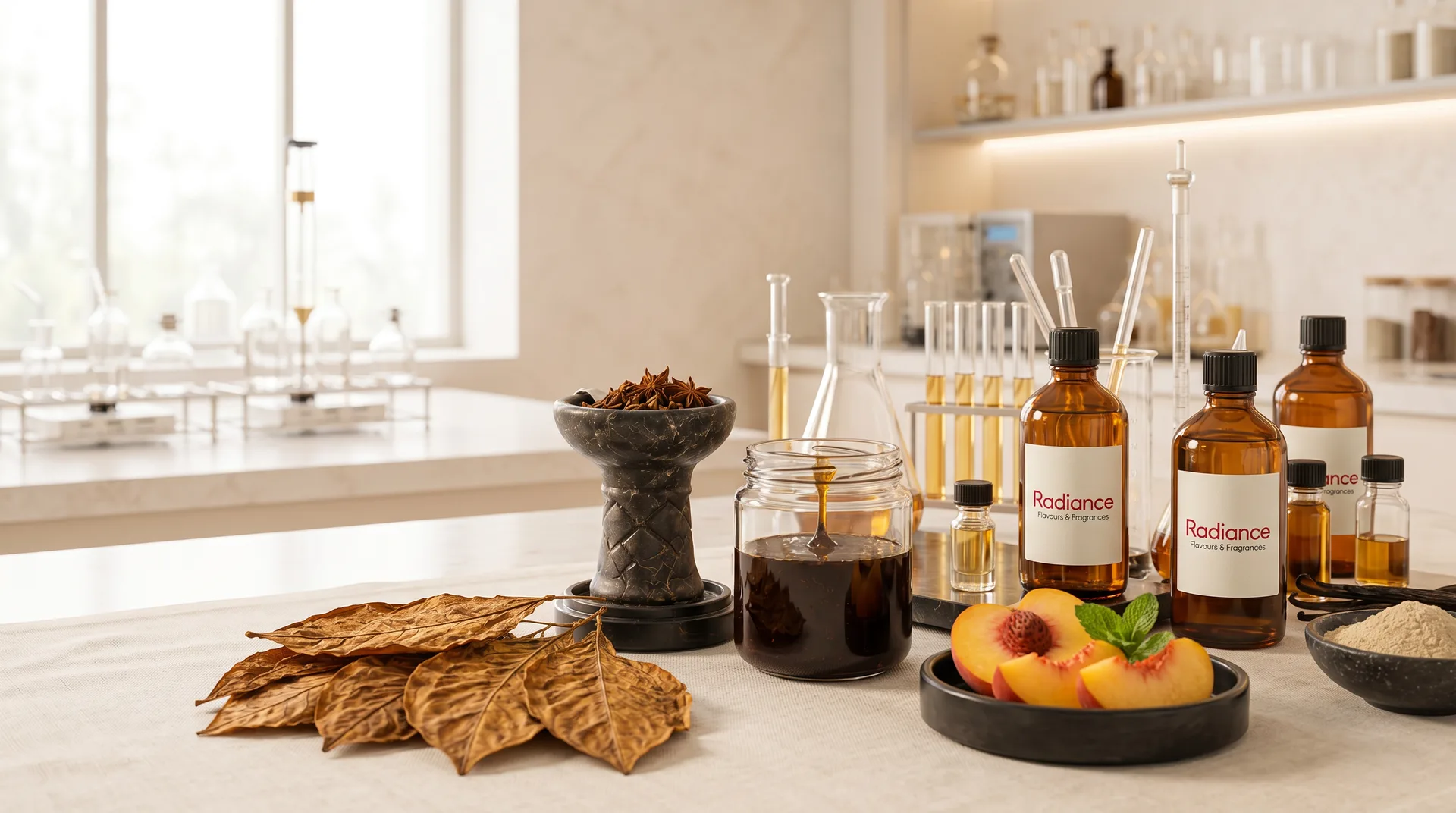 Nargile tütünü için aroma kompozisyonu çalışması